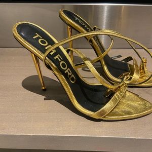 Tom Ford Padlock Heels/Sandals